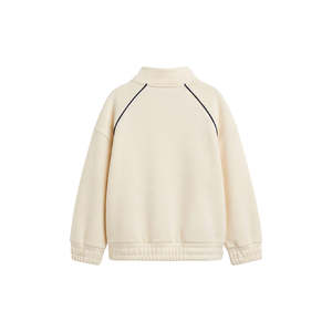 Sudadera Personalizada para Niños con Cuello Alto y Cierre de Cremallera, 100% Algodón Lavado, Corte Holgado - Product Image 2