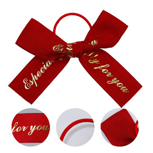 Juego de Lazos Preformados de Satén y Grosgrain en Colores Personalizados para Decoración de Cajas de Regalo Navideñas, Directamente del Fabricante en Vietnam - Product Image 3