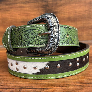 Customized Top Selling Hand <b>Tooled</b> <b>Leather</b> Cowhide Men <b>Belt</b> Genuine <b>Leather</b> <b>Belt</b> Business Suit Luxury Designer Adjustable <b>Belt</b> - Product Image 4