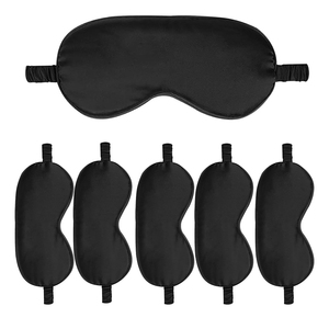 Wholesale Custom Fashion 100% Silk Sleep <b>Masks</b> Light Block Four Seasons <b>Eye</b> Cover <b>Masks</b> Ladies Deep Sleep <b>Masks</b> With Custom Logo - Product Image 1