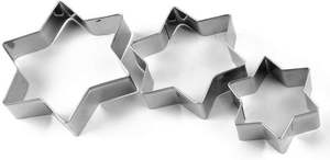 Utensilios para Hornear Postres - Cortador de Galletas de Acero Inoxidable con Forma de Corazón, Estrella y Flor, Cortador de Vegetales, Precio Económico - Product Image 6