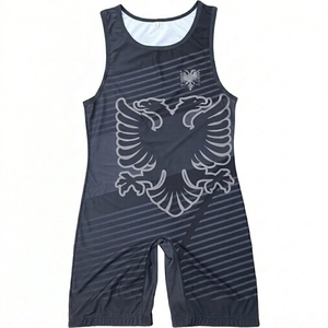Combinaison de lutte personnalisée pour jeunes et adultes, combinaison de lutte pour hommes, combinaison de lutte pour femmes, combinaison de lutte sublimée - Product Image 3