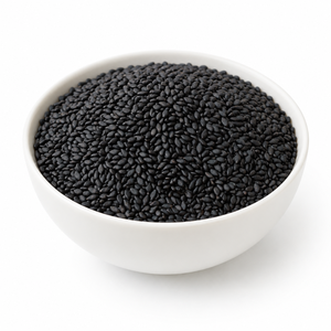 Graines de sésame noires à coque, 100% pures, naturelles, de qualité A |   Fournisseur en gros et exportateur de superaliments crus de qualité supérieure - Product Image 1