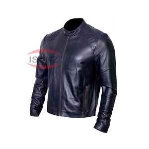 Blouson d'hiver en cuir, mode personnalisée - Product Image 4
