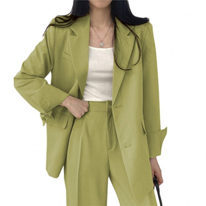 Factory Direct Sale Formal Business Pant Coat Pink Suit for Women 3 Piece Casual Fashion Wedding Office Formal Dress <b>Blazers</b> - Product Image 6
