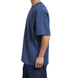 T-shirt à manches courtes pour homme en coton 100% respirant, coupe standard premium personnalisée, vêtements décontractés de style streetwear, marque privée - Product Image 3