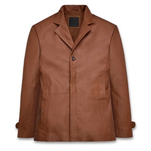 Design Your Own High Street <b>Leather</b> Fashion <b>Jackets</b> High Quality Men <b>Leather</b> Winter <b>Jacket</b> In Best Price <b>Long</b> Sleeve - Product Image 1
