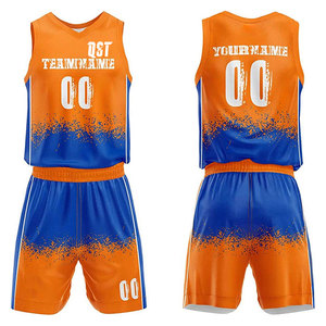 Maillot de basket-ball unisexe à col en V, combinaison de couleurs personnalisée, designs d'uniformes de basket-ball universitaires pour toutes les nouvelles équipes - Product Image 5