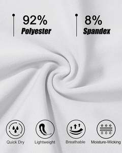 Camiseta sin mangas de poliéster para hombre, estilo urbano, tejido transpirable, tacto suave, ligera, para movimiento, corte limpio, frescura y comodidad, uso diario, aspecto moderno, resistente. - Product Image 3