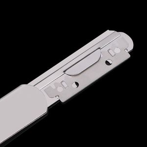 Navaja de Afeitar Plegable, Cortadora de Barba Manual, Afeitadora Profesional de Acero Inoxidable, Soporte para Navaja de Afeitar Afilada de Salón - Product Image 4