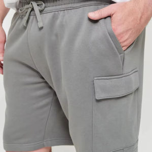 Shorts d'hiver cargo personnalisés, couleur unie, décontractés et confortables, pour hommes, disponibles dans toutes les couleurs - Product Image 2