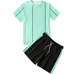 Survêtement Unisexe de Qualité Supérieure pour le Jogging, Logo Personnalisé, Tenue Décontractée, Effet Délavé, Été 2026 - Product Image 1