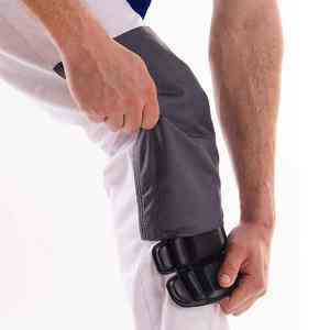 Pantalon de travail pour homme SUMROOS, construction légère et durable, pantalon de peintre en coton blanc, pantalon de travail pour homme, blanc - Product Image 4