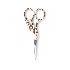 Ciseaux de broderie Noël Casse-Noisette Grue 4,5 pouces en acier inoxydable, ciseaux de couture pointus et tranchants, ciseaux pour point d'aiguille - Product Image 1