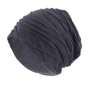 Bonnet unisexe en polyester jacquard rayé, taille adulte ajustable, style bohème, pour l'extérieur, hiver - Product Image 1