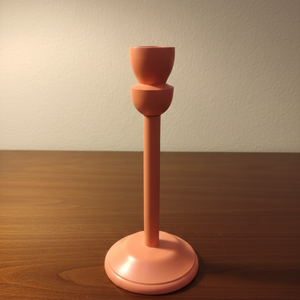 Porte-bougie double en aluminium moulé, style nordique, minimaliste moderne, centre de table pour la décoration de la maison et des mariages - Product Image 1