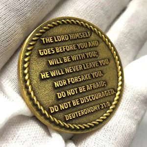 Moneda de Desafío Cristiana Personalizada al por Mayor con Versículos Bíblicos, Ideal como Regalo de Graduación - Product Image 4