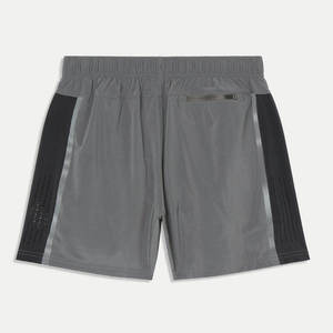 Shorts de sport professionnels pour hommes en toile tricotée, motif uni, séchage rapide et respirant, légers, taille haute - Product Image 1