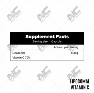 Nouvel arrivage en stock – Meilleures ventes : Compléments alimentaires à base de plantes de qualité supérieure, capsules de vitamine C liposomale, soutien antioxydant (Marque privée) - Product Image 4