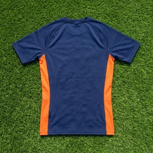 Camiseta de Compresión de Manga Larga para Hombre, Azul Marino con Panel Naranja, Ropa Deportiva para Gimnasio, Fitness, Running, Ropa Deportiva de Alto Rendimiento, Capa Base Atlética - Product Image 6