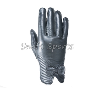 Gants d'hiver élégants pour le cyclisme, de qualité supérieure, confortables, en cuir d'agneau Cabretta - Product Image 3