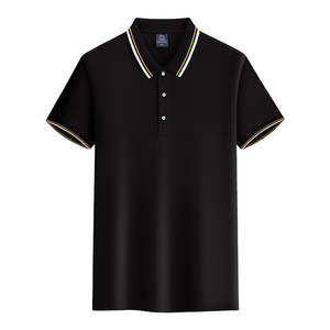 Camisetas Polo Casuales de Alta Calidad con Logotipo Personalizado, Sin Encogimiento, Lavadas, de Tela de Seda, 100% Poliéster, para Hombre - Product Image 3
