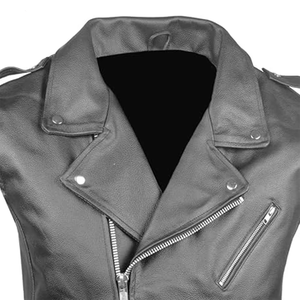 Portable Product <b>Leather</b> <b>Vest</b> <b>Men</b> Thick <b>Leather</b> Comfortable Professional <b>Leather</b> <b>Vest</b> For <b>Men</b> - Product Image 6