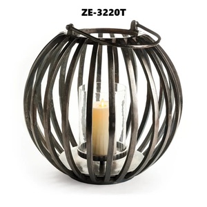 Nordic Iron Candle Holder Modern Home Decor Product CollectionPremium Handmade <b>Bamboo</b> Candle Stand Christmas Table Centerpiece - Product Image 1