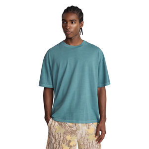 เสื้อยืดโอเวอร์ไซส์ทันสมัย 280 GSM ใส่ได้ทุกวัน คอกลม ทรงหลวม สบายๆ เสื้อยืดโอเวอร์ไซส์สีพื้น เสื้อยืดฤดูร้อน - Product Image 5