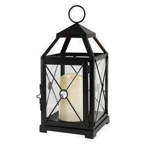 Farol Metálico Decorativo con Acabado Antiguo para Bodas y Decoración Festiva, Farol Metálico con Encanto Marroquí y Diseño Exquisito - Product Image 5