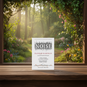 หนังสือพิมพ์ปกอ่อนแบบกำหนดเอง "Noise" โดยผู้เขียน แดเนียล คานีแมน - Product Image 1
