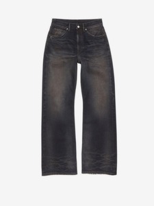 Jean baggy rétro personnalisé pour homme, coupe ample, en denim délavé et léger avec logo, idéal pour la saison automne-hiver - Product Image 3