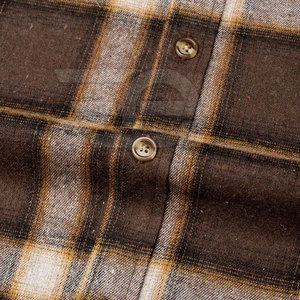 Chemises en flanelle pour hommes, manches longues, décontractées, en coton, à carreaux, douces, confortables, boutonnées, tendance, pour l'extérieur - Product Image 6