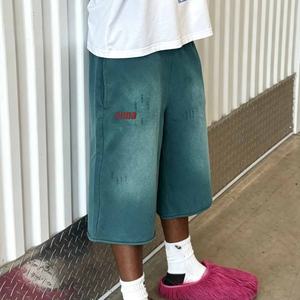 360GSM 100% Cotton <b>French</b> Terry <b>Vintage</b> Shorts Heavyweight Breathable Pre-shrunk Retro Athletic Fit OEM Manufacturer Bulk - Product Image 1
