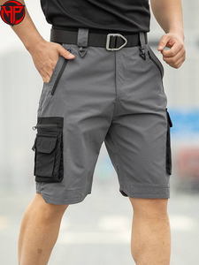 Pantalones Cortos Tácticos para Hombre, 100% Poliéster, Resistentes al Agua, de Secado Rápido, Transpirables, con Cierre de Cremallera, para Trabajo al Aire Libre, Senderismo - Product Image 5