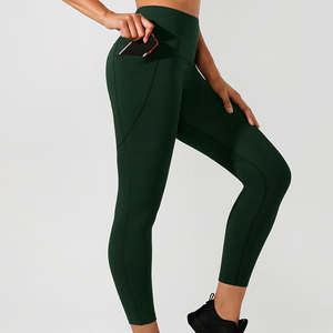 Leggings de compression pour femmes, taille haute, longueur cheville, imprimés, en Spandex/Nylon, légers, avec taille élastique, pour fitness et gym - Product Image 3