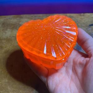 Boîte à Bijoux en Résine Florale Faite Main de Qualité Supérieure, Organisateur Décoratif pour Bijoux, Petite Boîte Cadeau Personnalisée en Résine - Product Image 6