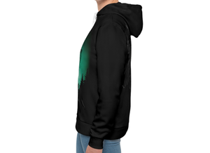 Sweat-shirts à capuche en tissu polaire polyester à motif uni imprimé par sublimation personnalisée pour hommes et femmes, teinture unie pour l'hiver - Product Image 5