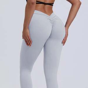 เลกกิ้งออกกำลังกายผู้หญิงเอวยางยืดพิมพ์ลายระบายอากาศได้ดี ยืดได้สี่ทิศทาง สำหรับฟิตเนส ยิม โยคะ สไตล์ใหม่ ขายส่ง - Product Image 5