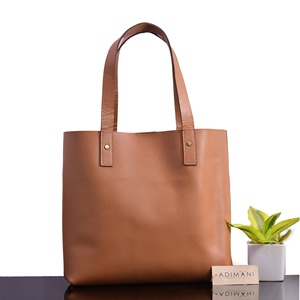 Bast Cadeau pour femmes Sac fourre-tout en cuir pleine fleur sac personnalisé en cuir souple fait à la main sac à main tendance produit OEM et FBA - Product Image 3