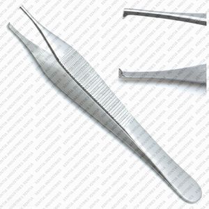 Surgical Adson Tissue Forceps 1x2 Teeth 12cm <b>Rat</b> Tooth Dressing Forceps Stainless Steel Dental & Medical Instruments OEM - Product Image 6