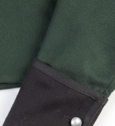 Chaqueta Acolchada de Lana para Hombre, Cuello Alto, Botones al Frente, Túnica Acolchada, Logotipo Personalizado Bordado, Ropa de Abrigo de Invierno - Product Image 6