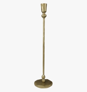 Wholesale Antique Brass Metal <b>Tall</b> Taper Candle Holder Handmade Eco-Friendly Durable Modern Minimalist Wedding Home Decor - Product Image 3