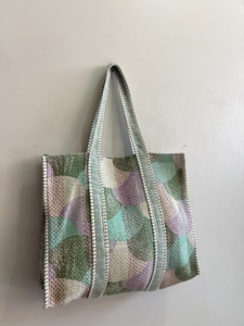 Kantha Vintage Handmade Reversible <b>Boho</b> Women Tote <b>Bag</b> Shopping Carry <b>Bag</b> - Product Image 3