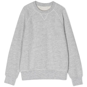 เสื้อสเวตเชิ้ตคุณภาพสูงทรงปกติสำหรับผู้ชาย สีพื้น คอกลม เหมาะสำหรับใส่ในฤดูหนาว ปักโลโก้ตามสั่ง ขายส่ง ผ้าฟลีซ - Product Image 1