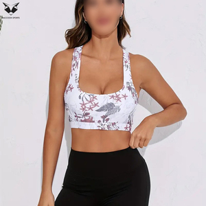 Soutien-gorge de sport de haute qualité, produit premium, pour le yoga et la musculation, imprimé par sublimation, respirant, pour femmes. - Product Image 5
