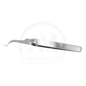 Surgical Suture Tweezers With Hole Serrated Tip For General Surgery Manual <b>Instrument</b> CE Certified Class I - Product Image 3
