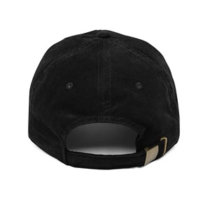 Gorras de Béisbol Personalizadas Clásicas con Bordado de Texto, de Pana y Algodón Suave, con Visera Metálica Ajustable, Unisex, Estilo Deportivo, Venta al Por Mayor - Product Image 3