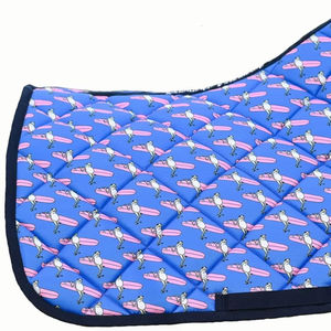 Tapis de Selle Équestre de Luxe en Satin Élégant avec Rembourrage en Mousse 550 GSM, Marque Privée, Vente Directe Usine - Product Image 1