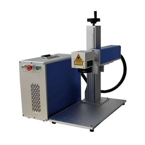 Máquina de Marcado Láser de Fibra Compacta Premium con Accesorio Rotatorio, Soporte CNC AI DXF para Objetos Cilíndricos y Tapas de Botellas - Product Image 5